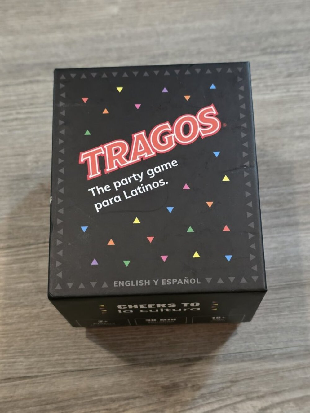 Tragos Card Game Adult Drinking Party Game Preowned Great Condition